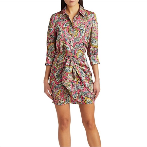 cinq a sept Dresses & Skirts - Cinq A Sept Gaby Paisley-Print Dress